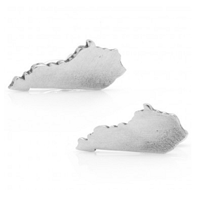 Pewter Kentucky Cufflinks